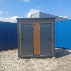 Conteneur sanitaire double – 2 toilettes / Toilettes + Urinoir