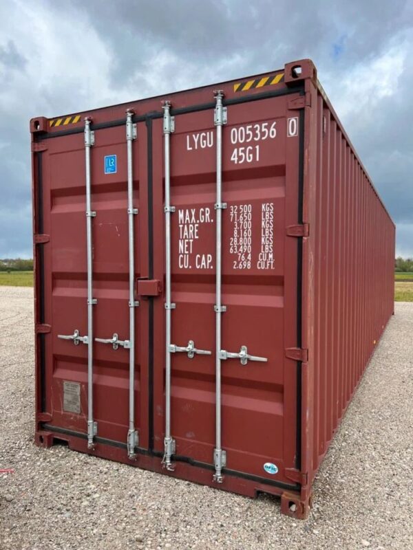 Conteneur maritime 40 pieds HC