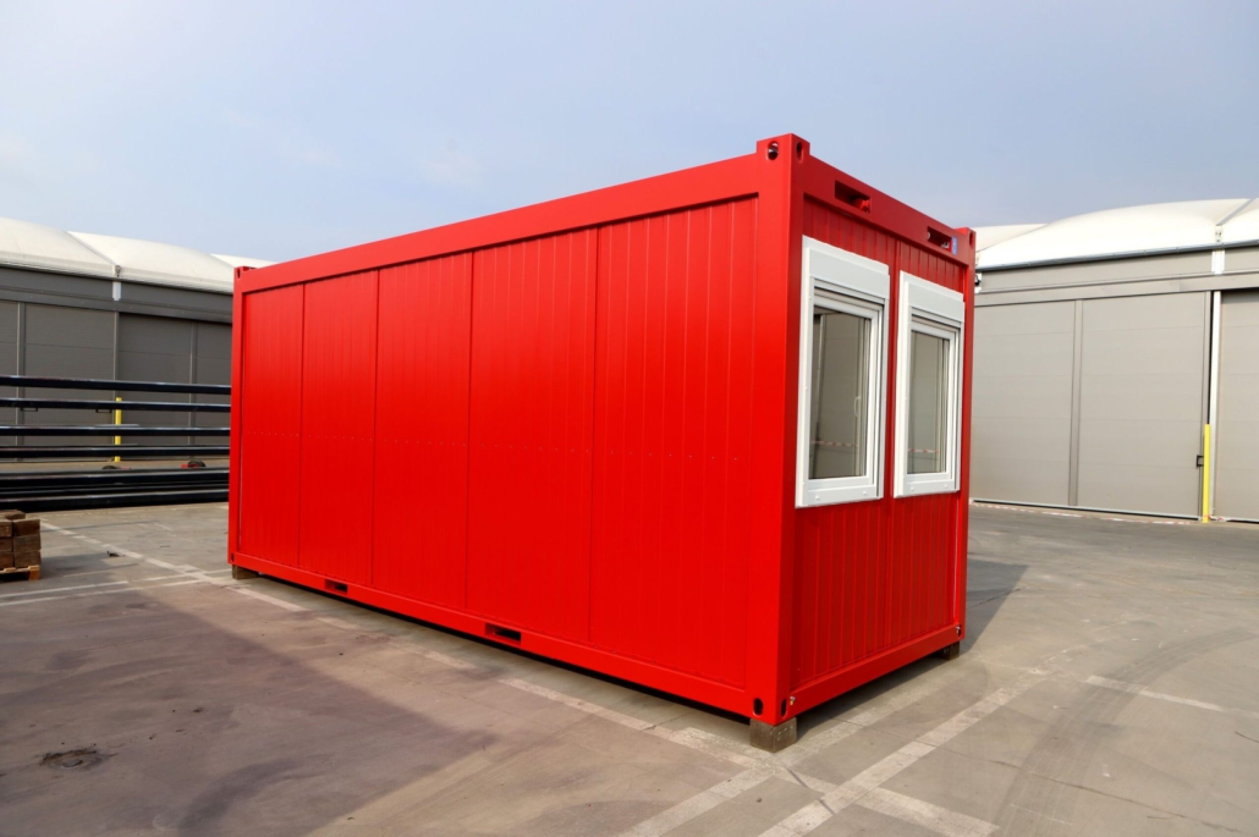 Container Bureau 20Pieds Rouge. – Image 3