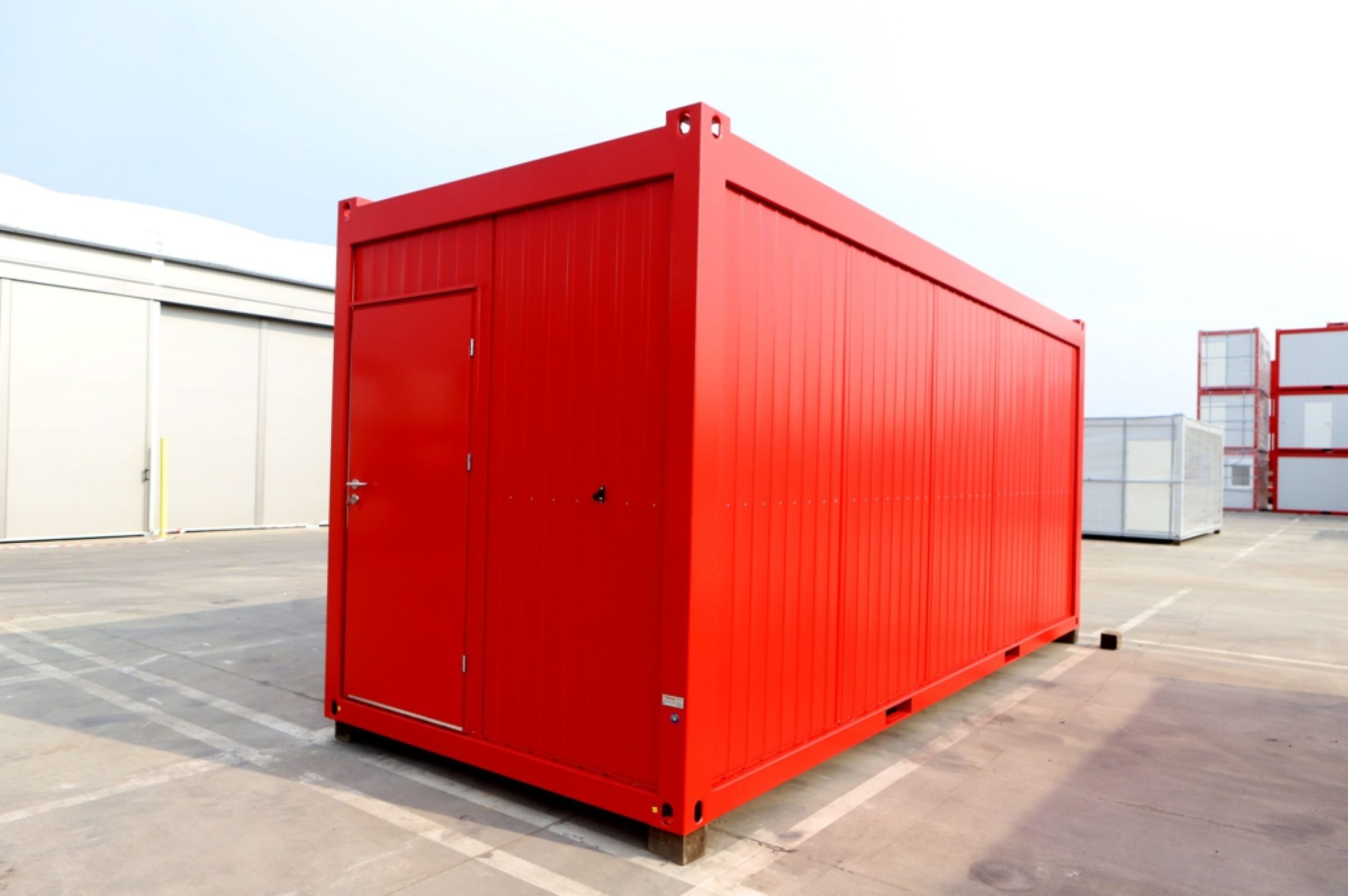 Container Bureau 20Pieds Rouge. – Image 4