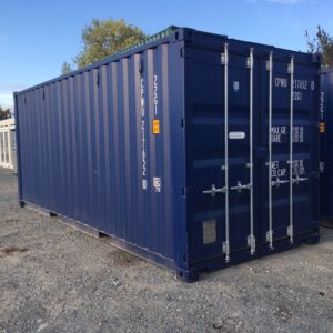 Conteneur High-Cube 20 Pieds 1er Voyage Bleu