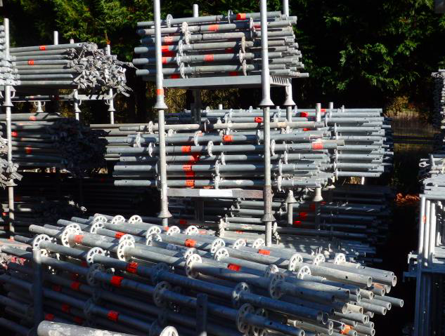 LOT COMPLET DE 200M2 D'ÉCHAFAUDAGE LAYHER UNIVERSEL MULTIDIRECTIONNEL – Image 6