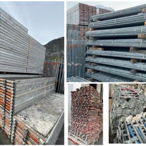 LOT COMPLET DE 350M² ÉCHAFAUDAGE LAYHER FACADIER – OCCASION PROCHE DU NEUF