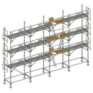 LOT COMPLET DE 500 M² ÉCHAFAUDAGE FAÇADE ALTRAD – OCCASION PROCHE DU NEUF