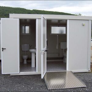 Cabines sanitaires PMR 2WC