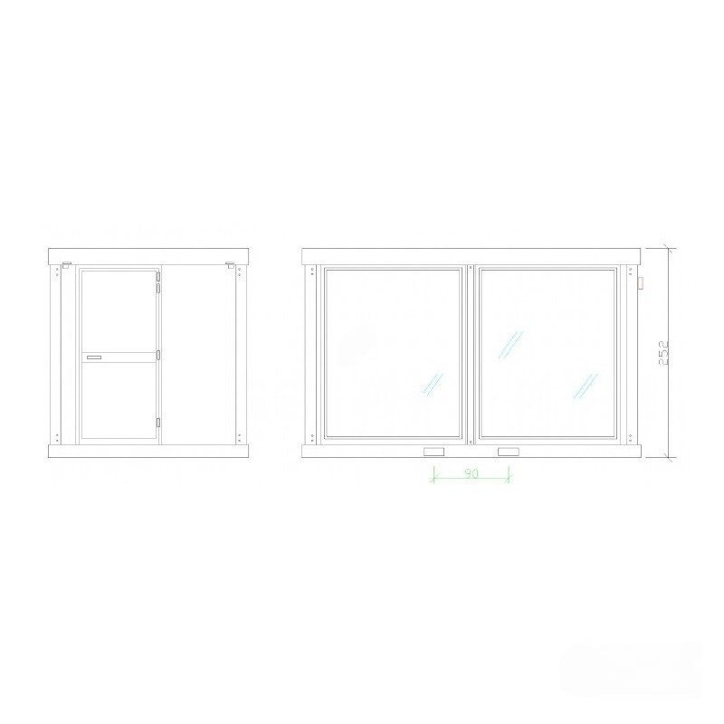 CONTENEUR BUNGALOW ALGÉCO 4M. – Image 8